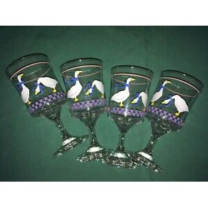 Goose Goose Duck Wine Glass Cognac 12 oz